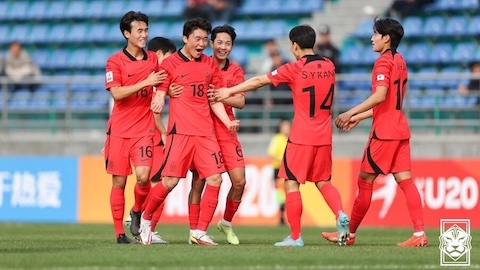 U20 Hàn Quốc 0 – 0 U20 Tajikistan: Hoà không bàn thắng, U20 Hàn Quốc vẫn đi tiếp vào tứ kết